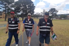 Patrollers enjoying the Fun Walk